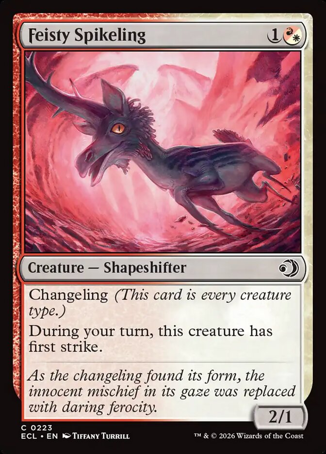 Feisty Spikeling 223 (Lorwyn Eclipsed)  - Foil | Good Games Adelaide SA