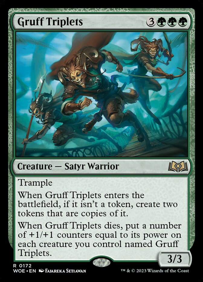 Gruff Triplets 172/276 (Wilds of Eldraine)  | Good Games Adelaide SA
