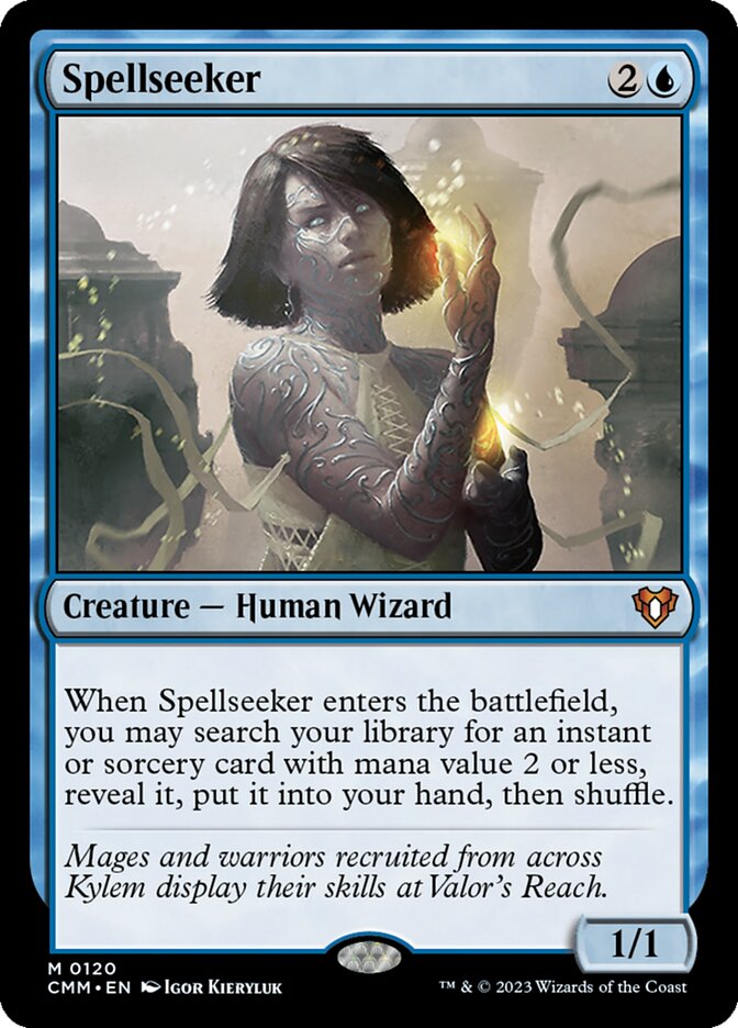 Spellseeker 120 (Commander Masters)  - Foil | Good Games Adelaide SA