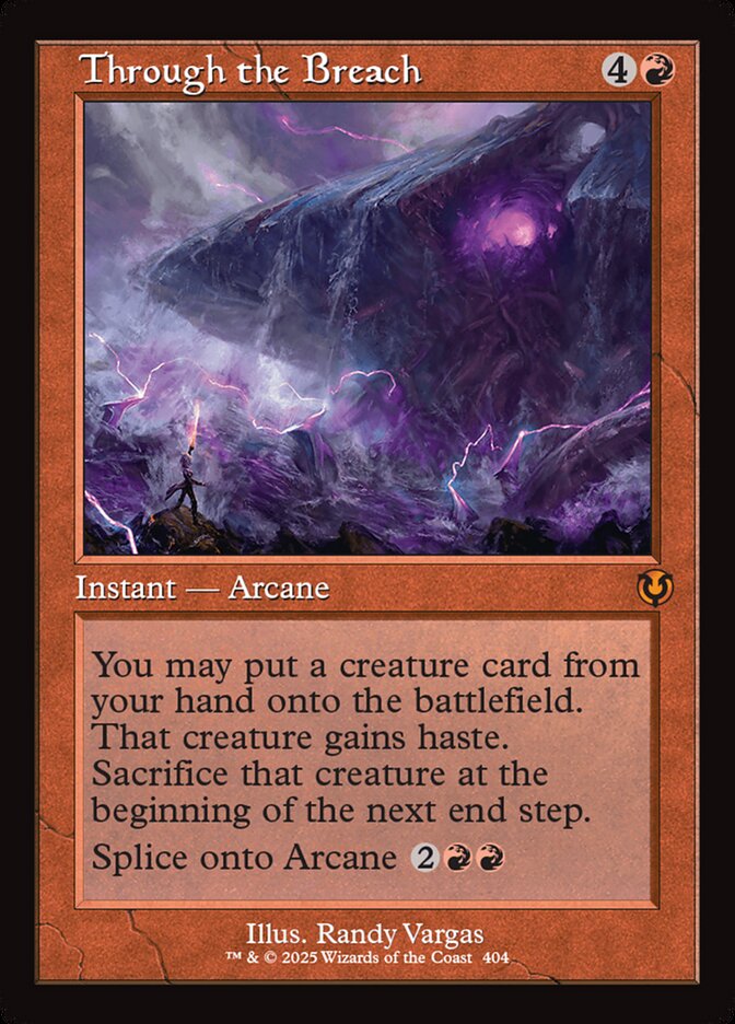 Through the Breach 404 (Innistrad Remastered)  - Foil | Good Games Adelaide SA