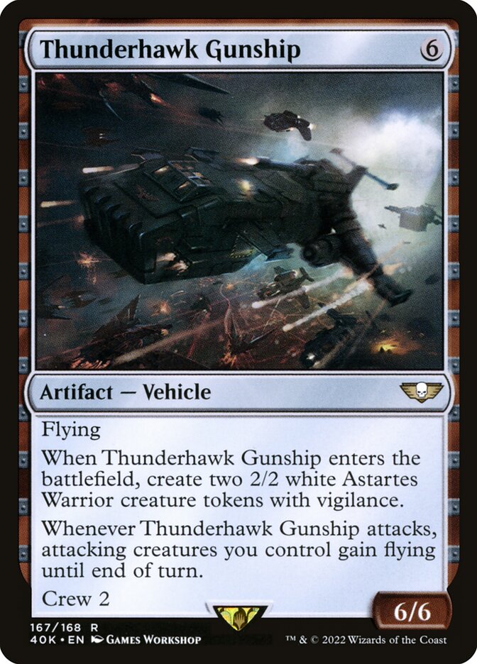 Thunderhawk Gunship 167 (Universes Beyond: Warhammer 40,000)  | Good Games Adelaide SA