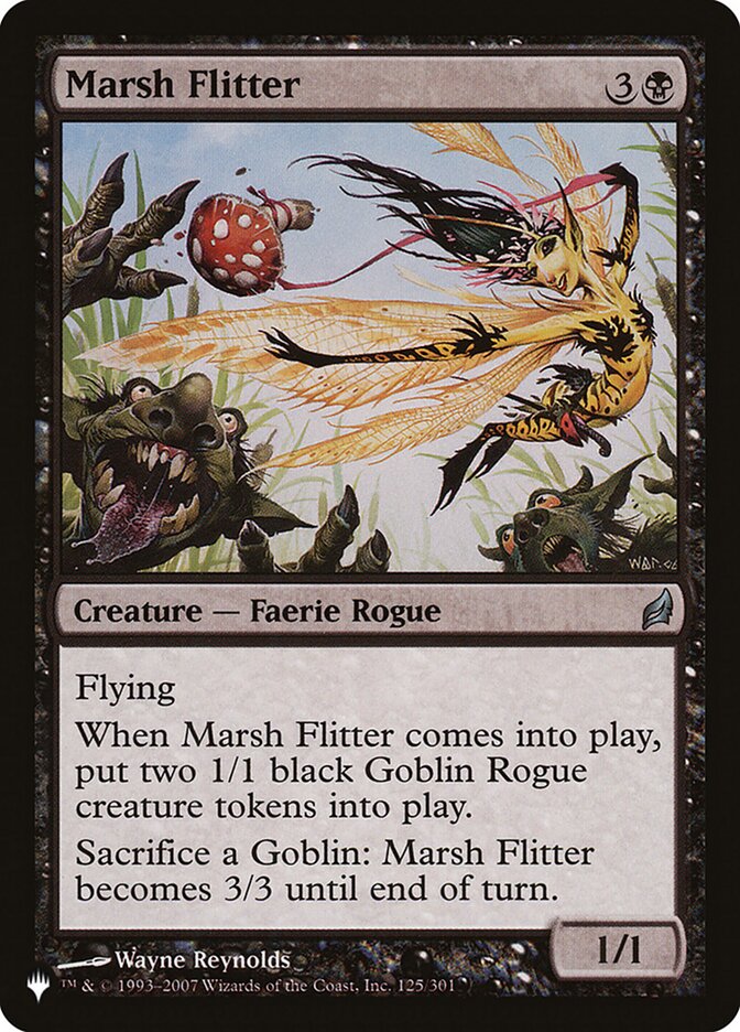 Marsh Flitter 125/301 (The List Reprints)  | Good Games Adelaide SA