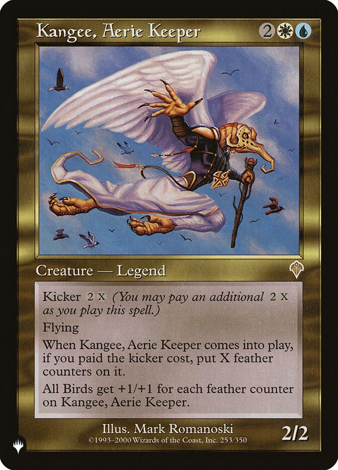 Kangee, Aerie Keeper 253/350 (The List Reprints)  | Good Games Adelaide SA