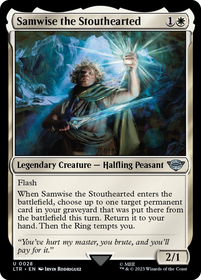 Samwise the Stouthearted 28 (Universes Beyond: The Lord of the Rings: Tales of Middle-earth)  | Good Games Adelaide SA
