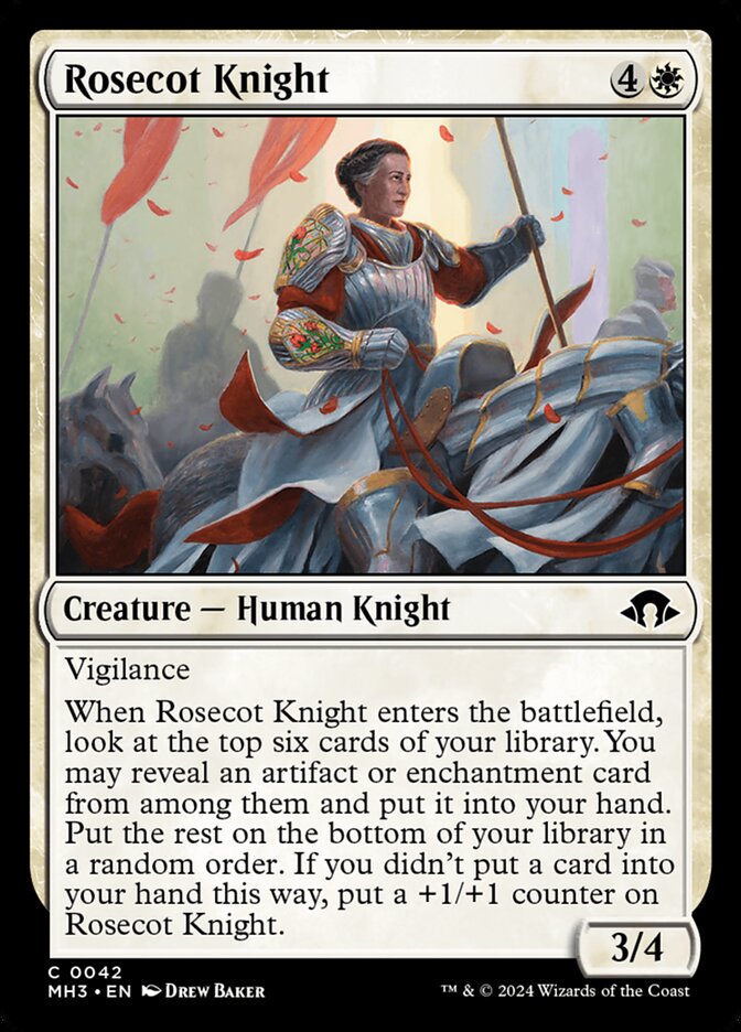 Rosecot Knight 42 (Modern Horizons 3)  - Foil | Good Games Adelaide SA