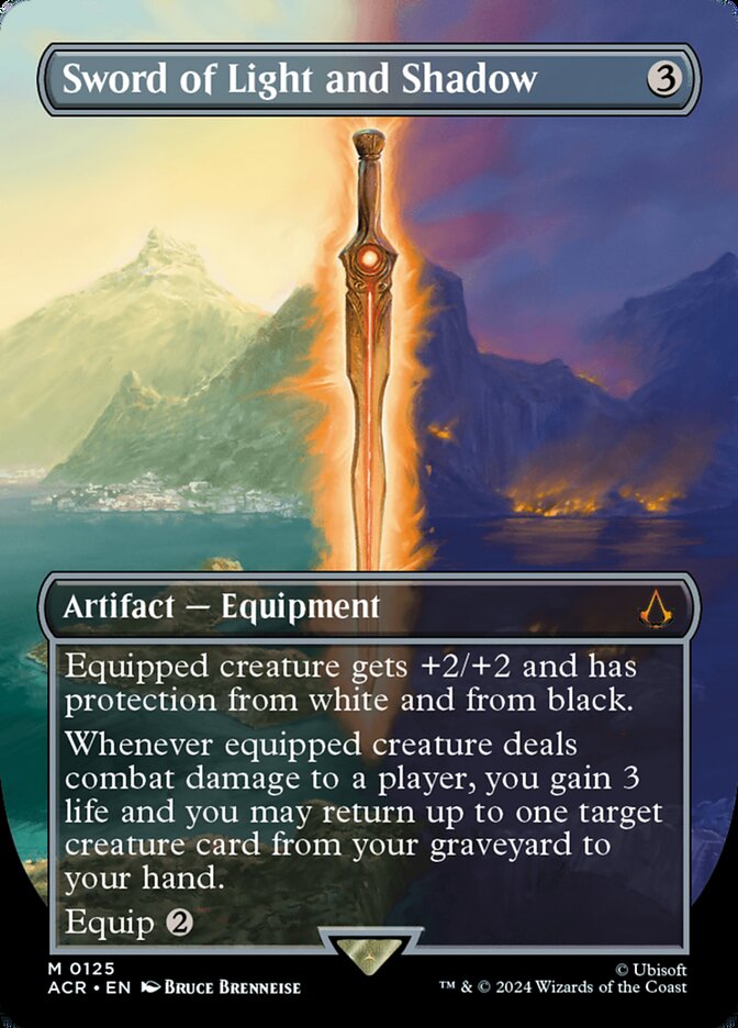 Sword of Light and Shadow 125 (Universes Beyond: Assassin's Creed)  | Good Games Adelaide SA