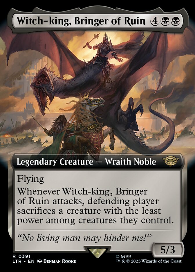 Witch-king, Bringer of Ruin 391 (Universes Beyond: The Lord of the Rings: Tales of Middle-earth)  | Good Games Adelaide SA