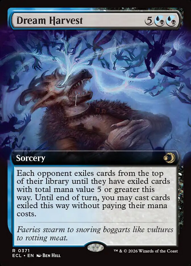 Dream Harvest  371/408 (Lorwyn Eclipsed)  - Extended Art Foil | Good Games Adelaide SA