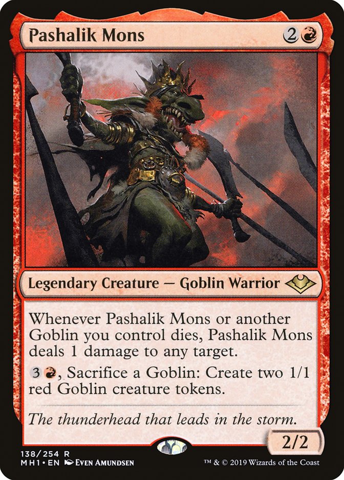 Pashalik Mons 138 (Modern Horizons)  - Foil | Good Games Adelaide SA