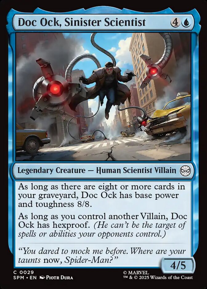 Doc Ock Sinister Scientist 29 (Marvel's Spider-Man)  - Foil | Good Games Adelaide SA