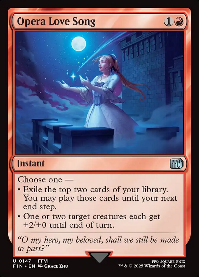 Opera Love Song 147 (FINAL FANTASY)  - Foil | Good Games Adelaide SA