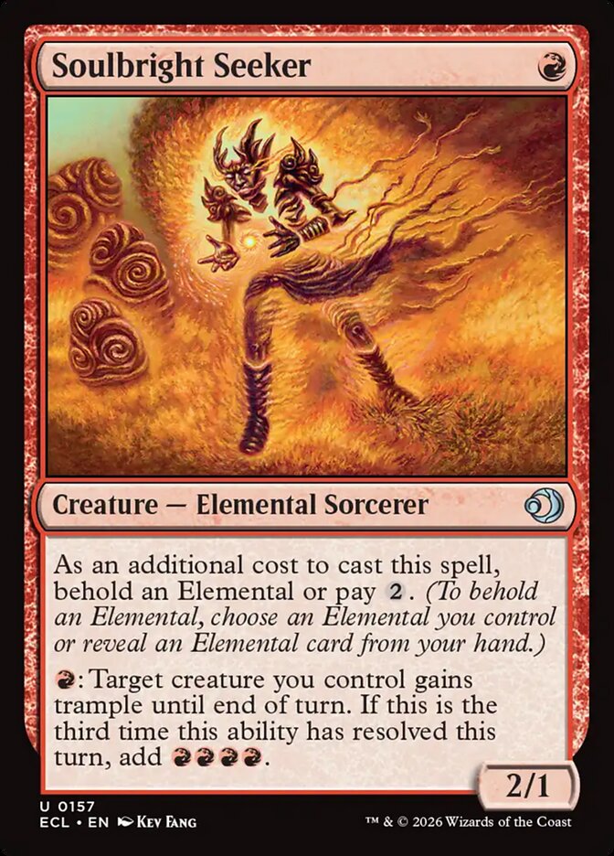 Soulbright Seeker 157 (Lorwyn Eclipsed)  - Foil | Good Games Adelaide SA