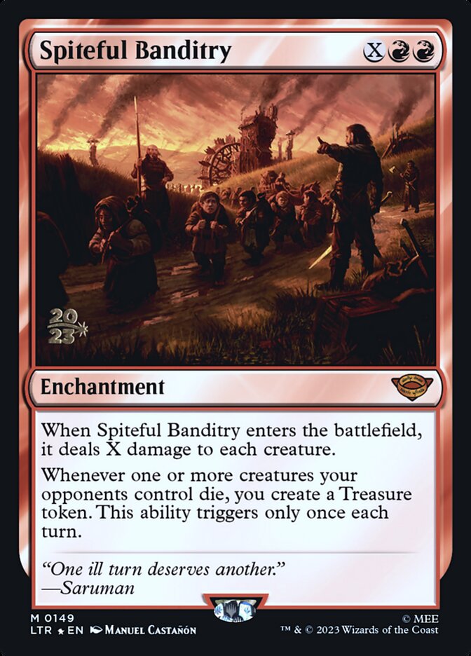 Spiteful Banditry 149 (Prerelease Cards)  - Foil | Good Games Adelaide SA