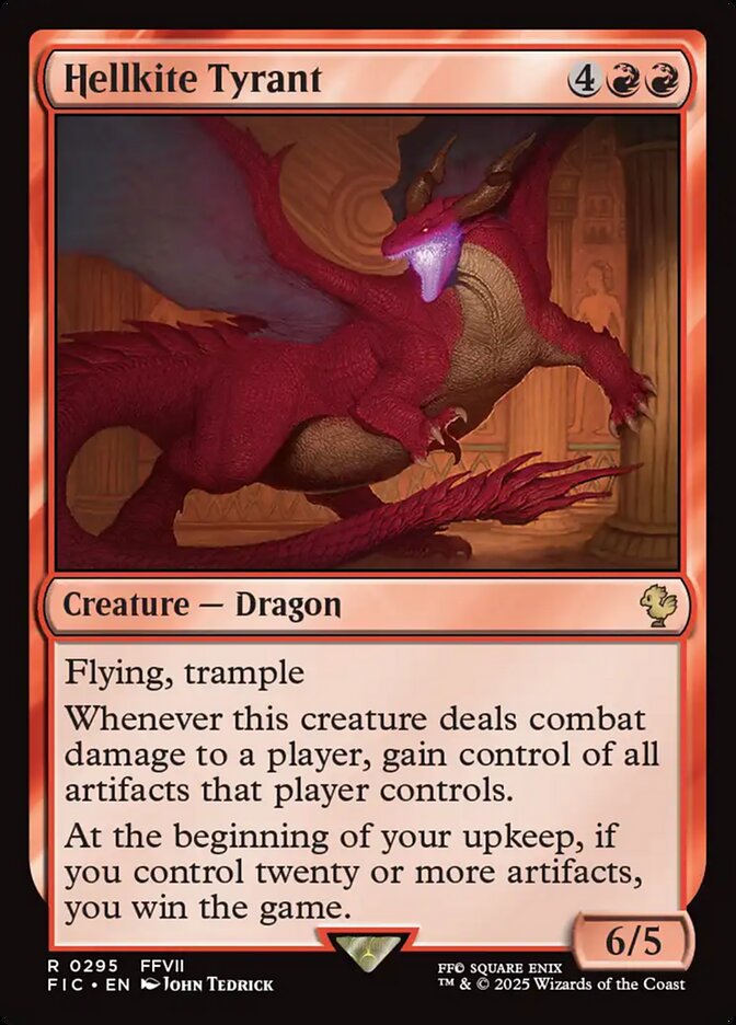 Hellkite Tyrant 295 (Commander: FINAL FANTASY)  | Good Games Adelaide SA