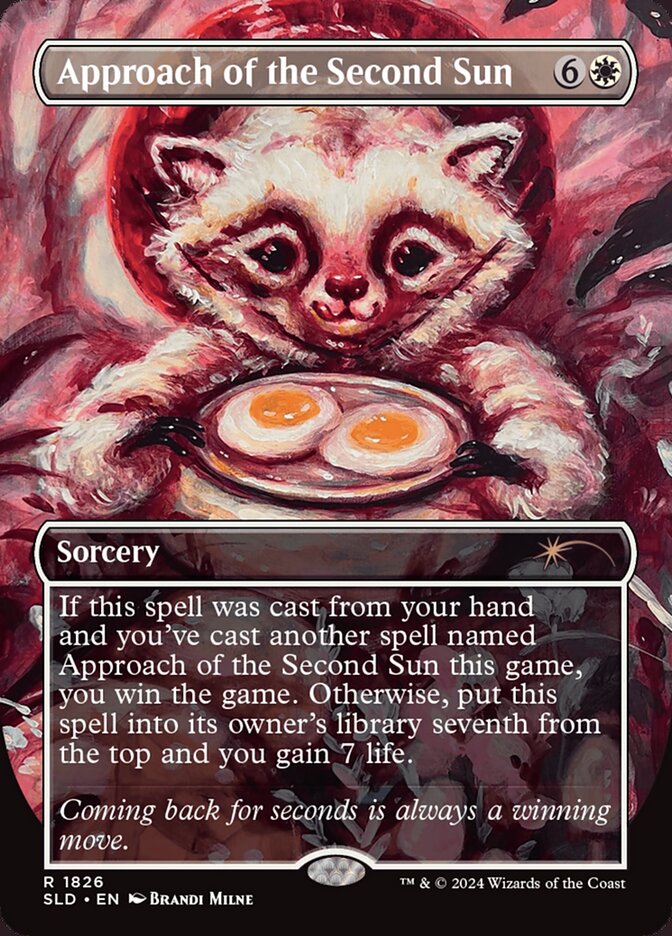 Approach of the Second Sun Rainbow Foil 1826 (Secret Lair Drop Series)  - Foil | Good Games Adelaide SA