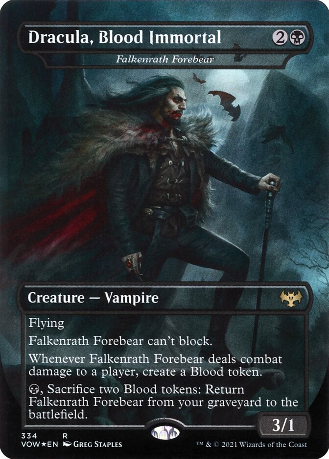 Falkenrath Forebear 334 (Innistrad: Crimson Vow)  | Good Games Adelaide SA