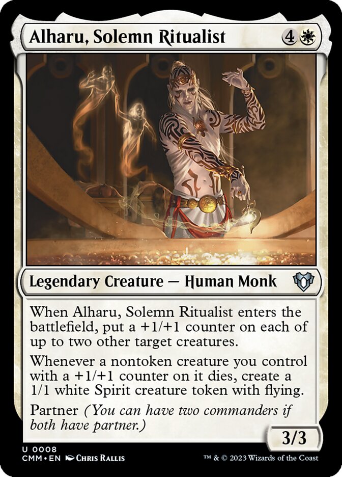 Alharu, Solemn Ritualist 8 (Commander Masters)  - Foil | Good Games Adelaide SA