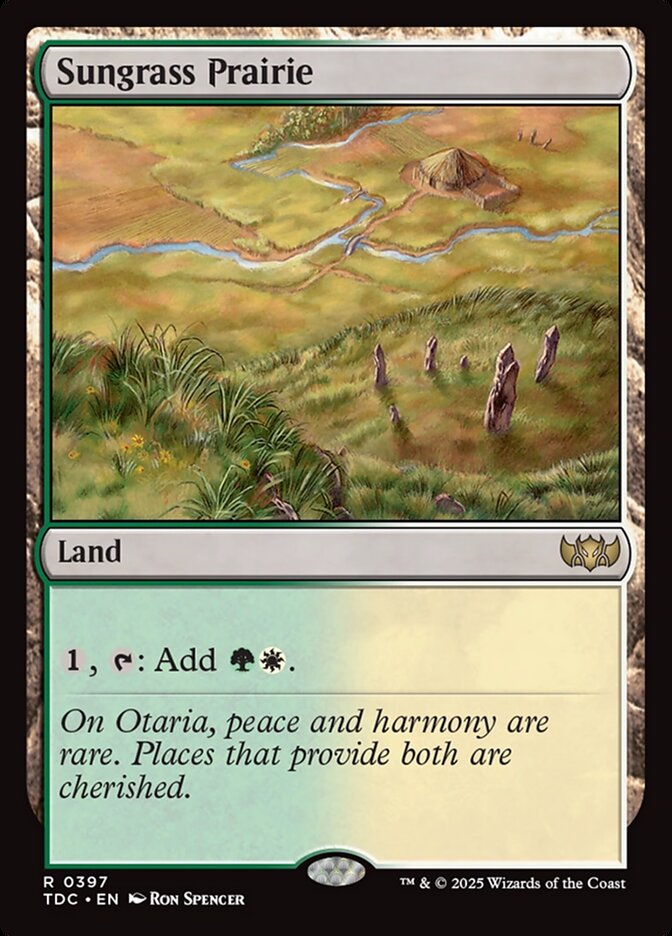 Sungrass Prairie 397 (Commander: Tarkir: Dragonstorm)  | Good Games Adelaide SA