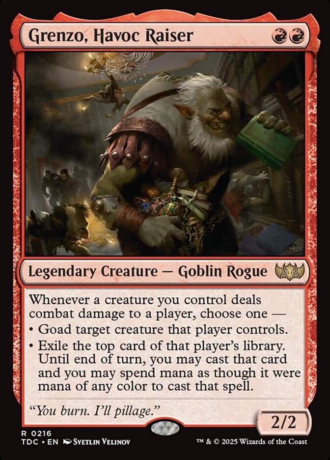 Grenzo, Havoc Raiser 216 (Commander: Tarkir: Dragonstorm)  | Good Games Adelaide SA