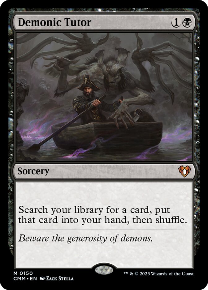 Demonic Tutor 150 (Commander Masters)  | Good Games Adelaide SA
