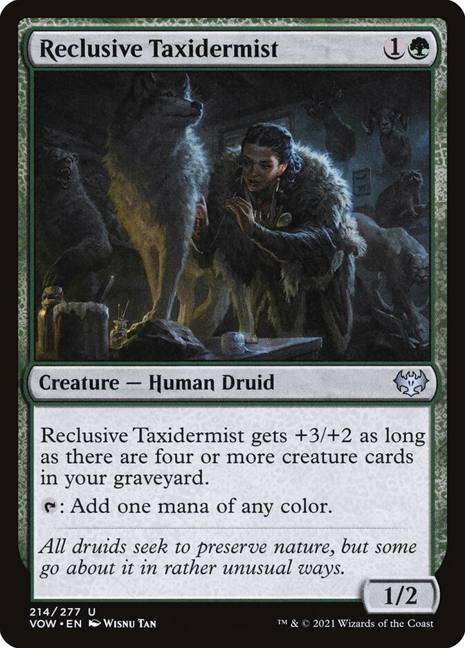 Reclusive Taxidermist 214 (Innistrad: Crimson Vow)  | Good Games Adelaide SA