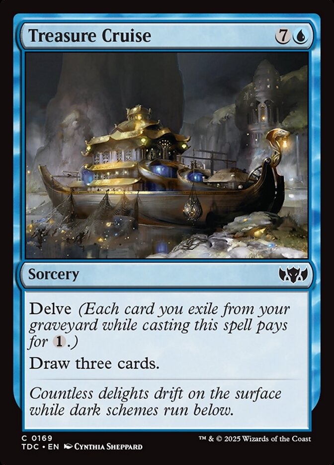 Treasure Cruise 169 (Commander: Tarkir: Dragonstorm)  | Good Games Adelaide SA