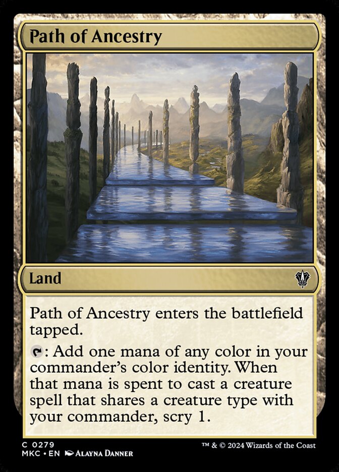 Path of Ancestry 279 (Commander: Murders at Karlov Manor)  | Good Games Adelaide SA
