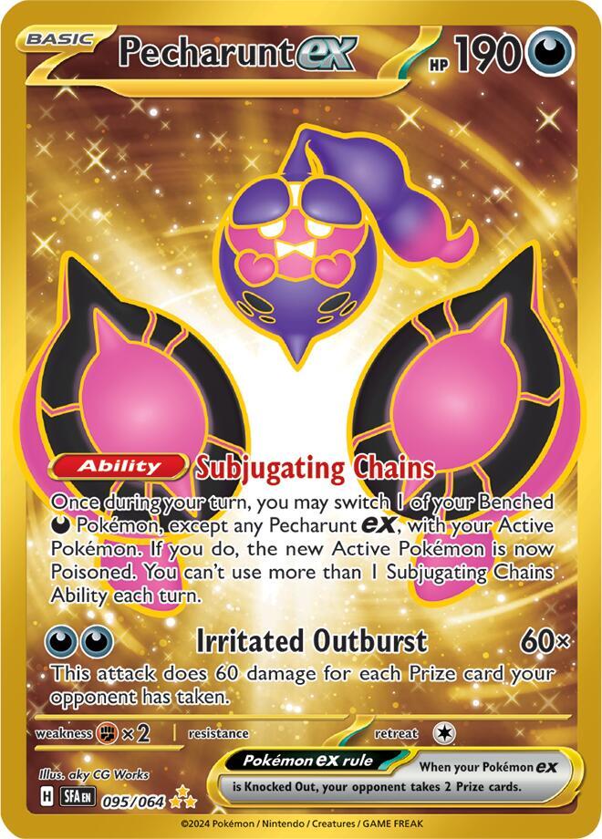 Pecharunt ex 0 095/064 (SV: Shrouded Fable)  - Holofoil | Good Games Adelaide SA