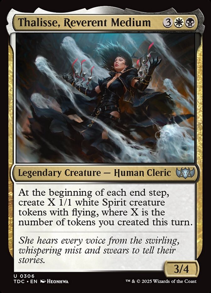 Thalisse, Reverent Medium 306 (Commander: Tarkir: Dragonstorm)  | Good Games Adelaide SA