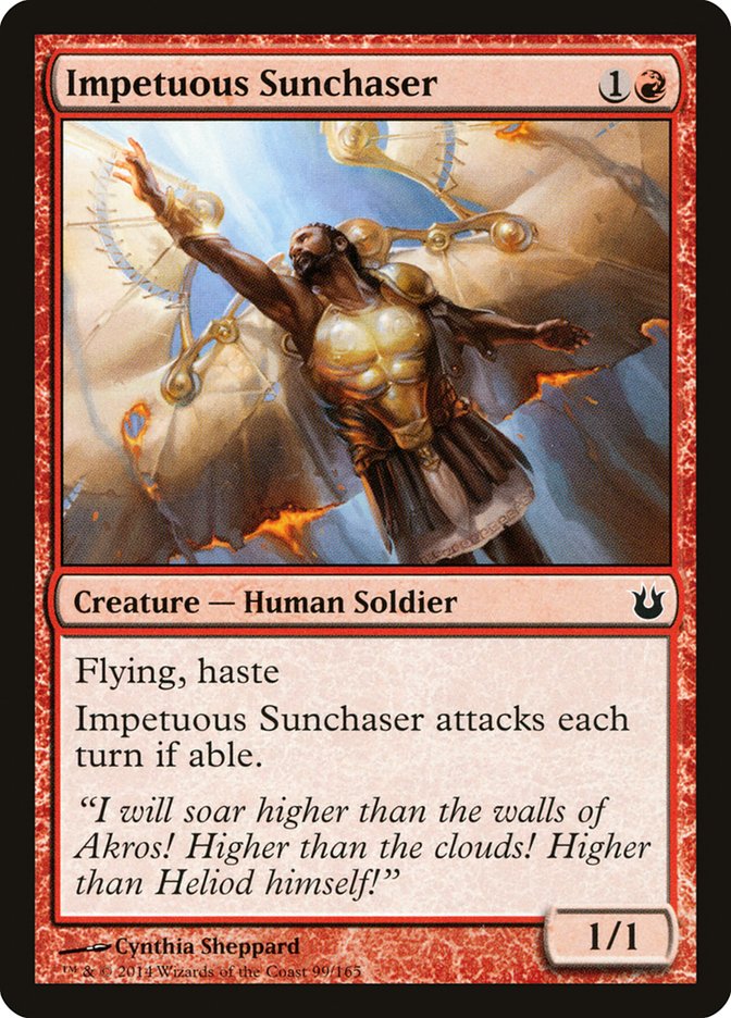 Impetuous Sunchaser 99 (Born of the Gods)  - Foil | Good Games Adelaide SA