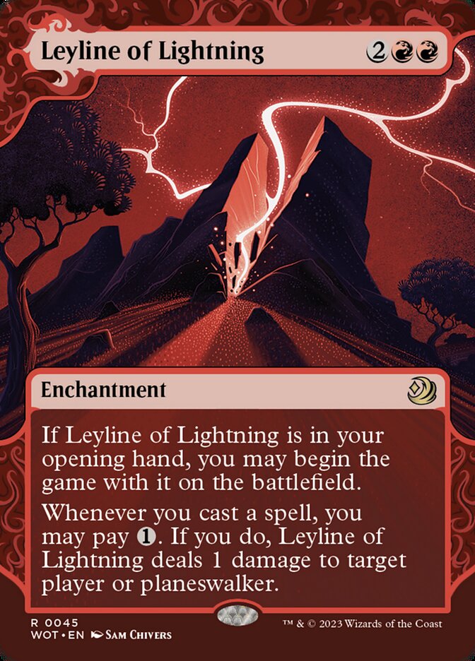 Leyline of Lightning 45 (Wilds of Eldraine: Enchanting Tales)  - Foil | Good Games Adelaide SA