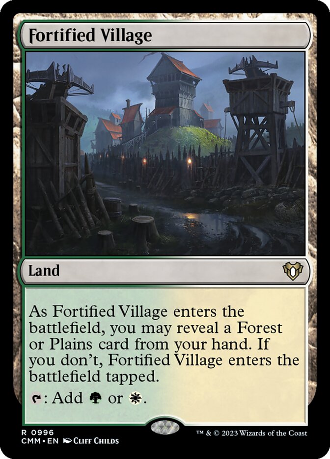 Fortified Village 996 (Commander Masters)  | Good Games Adelaide SA