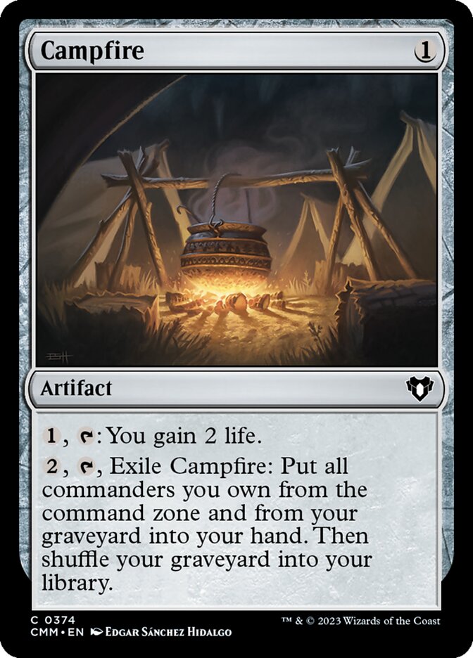 Campfire 374 (Commander Masters)  - Foil | Good Games Adelaide SA