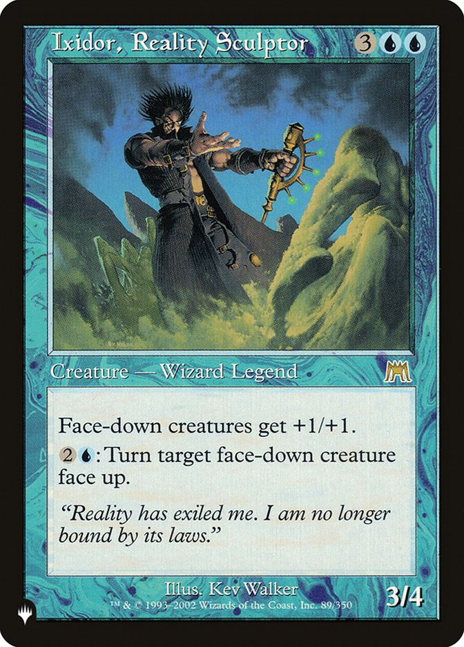Ixidor Reality Sculptor 89/350 (The List Reprints)  | Good Games Adelaide SA