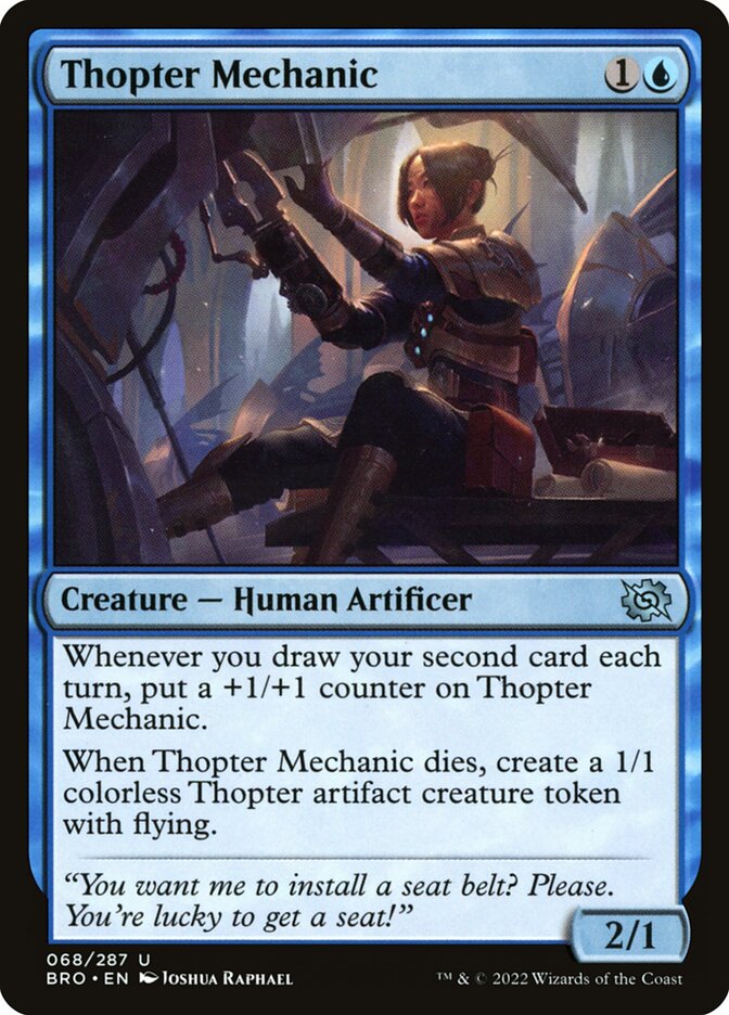 Thopter Mechanic 68 (The Brothers' War)  | Good Games Adelaide SA