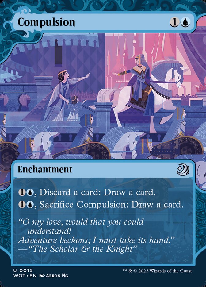 Compulsion 15 (Wilds of Eldraine: Enchanting Tales)  - Foil | Good Games Adelaide SA