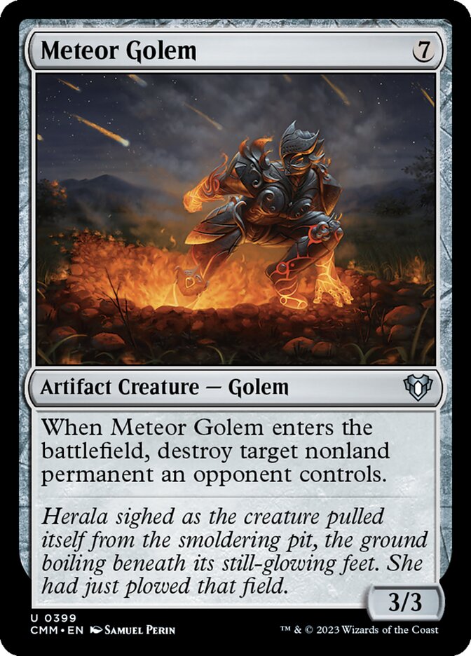 Meteor Golem 399 (Commander Masters)  | Good Games Adelaide SA