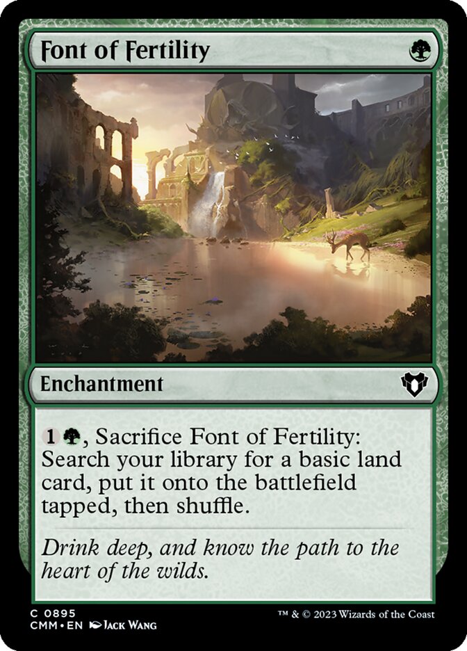Font of Fertility 895 (Commander Masters)  | Good Games Adelaide SA