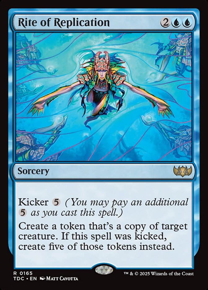 Rite of Replication 165 (Commander: Tarkir: Dragonstorm)  | Good Games Adelaide SA