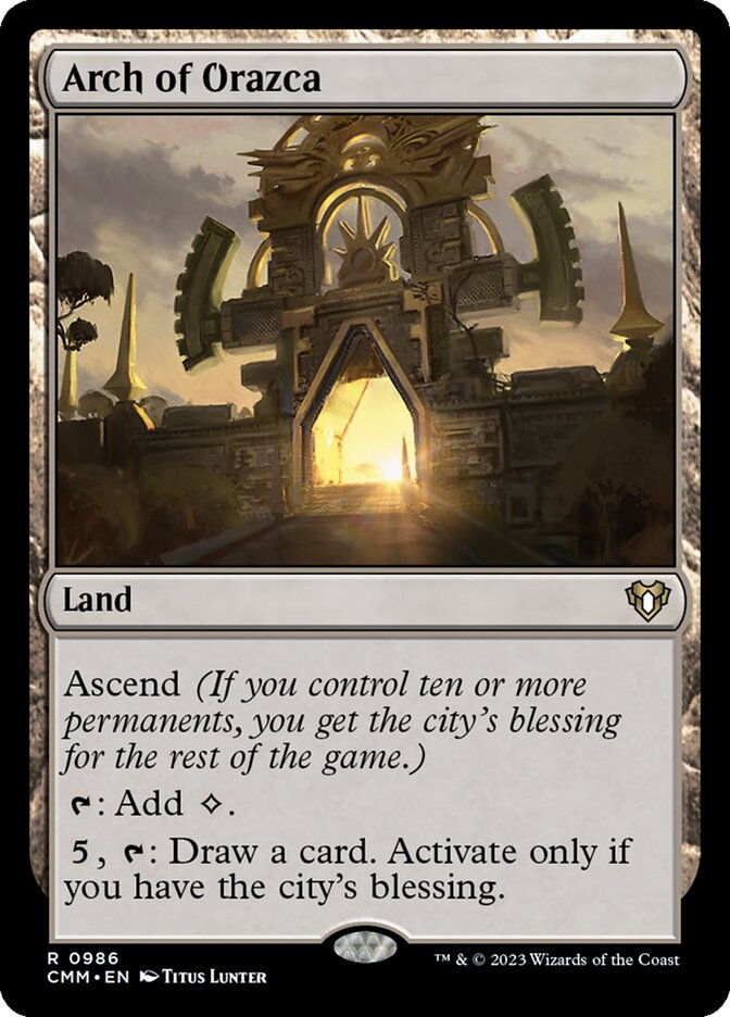 Arch of Orazca 986 (Commander Masters)  | Good Games Adelaide SA