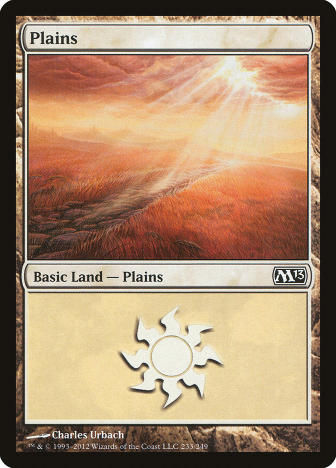Plains 233 (Magic 2013 (M13))  - Foil | Good Games Adelaide SA
