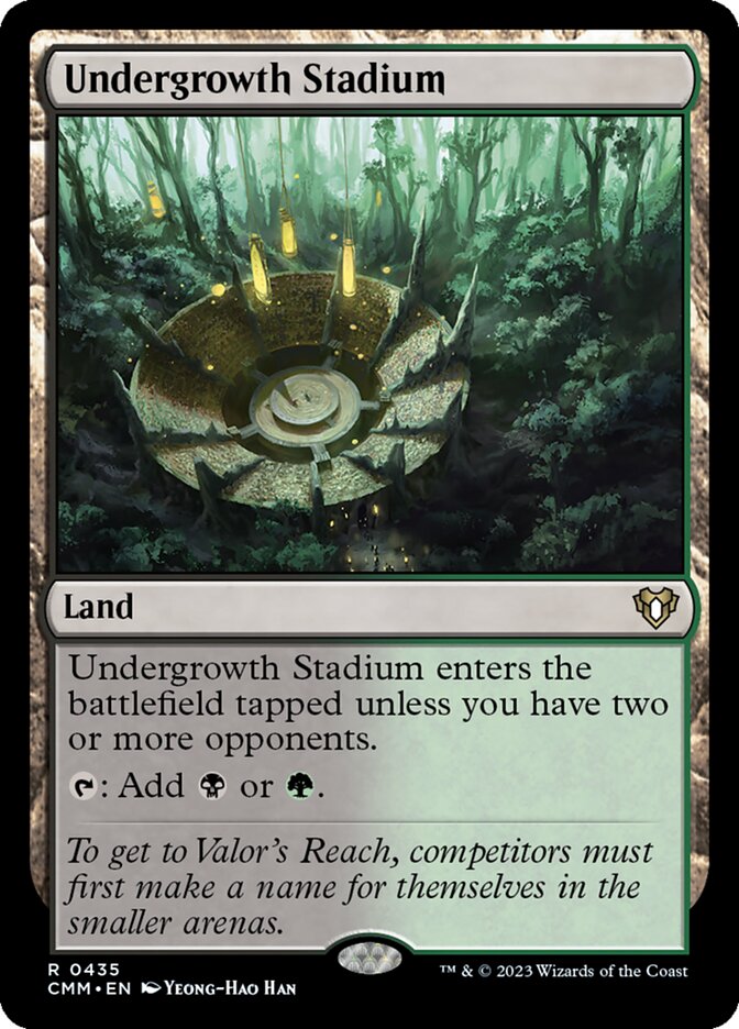 Undergrowth Stadium 435 (Commander Masters)  | Good Games Adelaide SA
