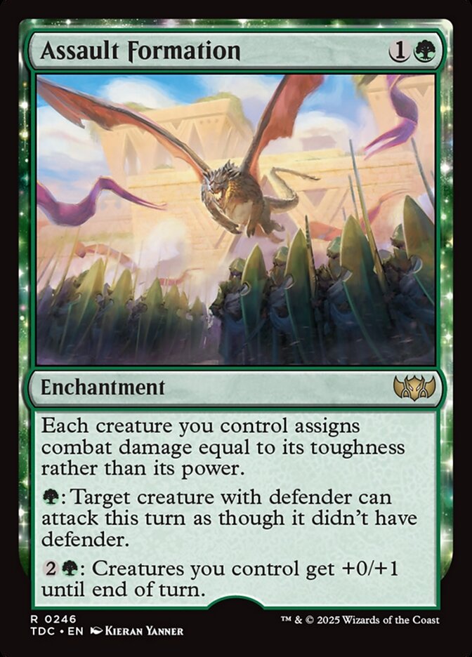 Assault Formation 246 (Commander: Tarkir: Dragonstorm)  | Good Games Adelaide SA