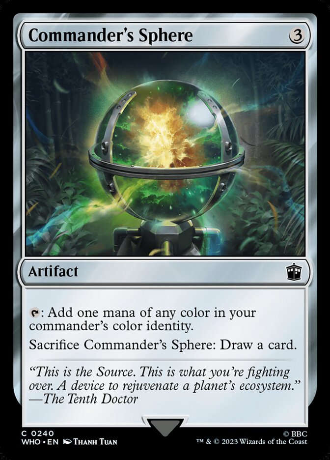 Commander's Sphere 240 (Universes Beyond: Doctor Who)  | Good Games Adelaide SA
