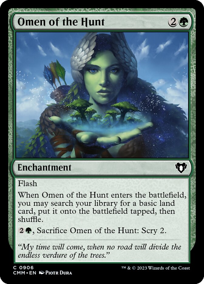 Omen of the Hunt 906 (Commander Masters)  | Good Games Adelaide SA
