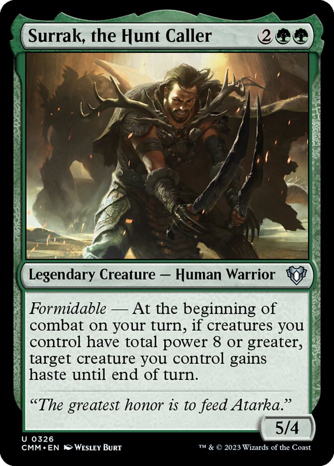 Surrak, the Hunt Caller 326 (Commander Masters)  | Good Games Adelaide SA