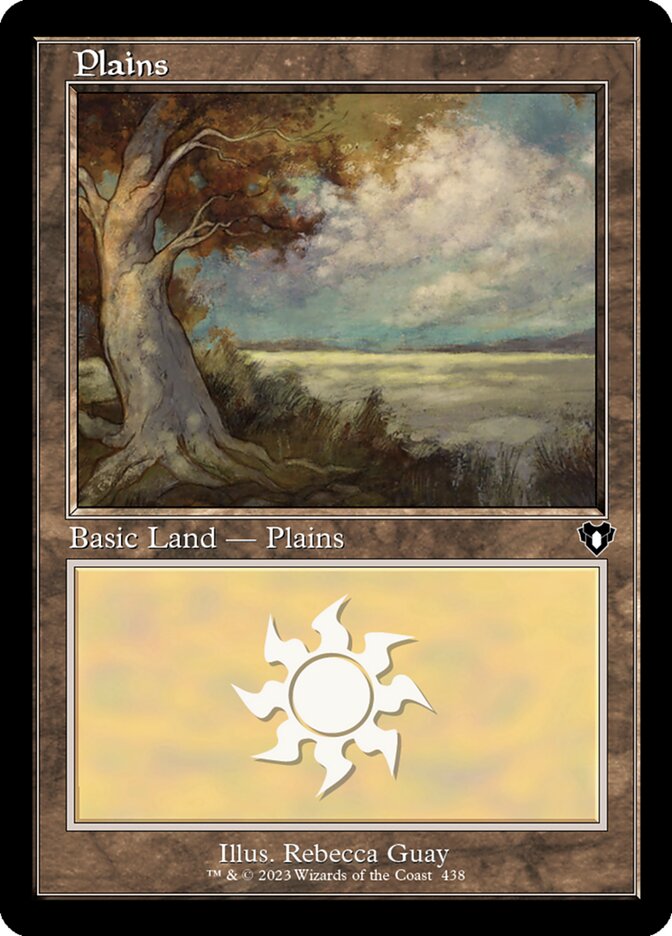 Plains 438 (Commander Masters)  - Retro Foil | Good Games Adelaide SA
