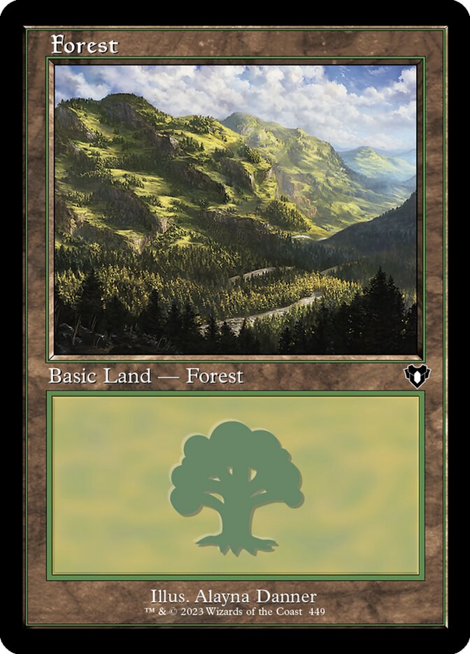 Forest 449 (Commander Masters)  | Good Games Adelaide SA