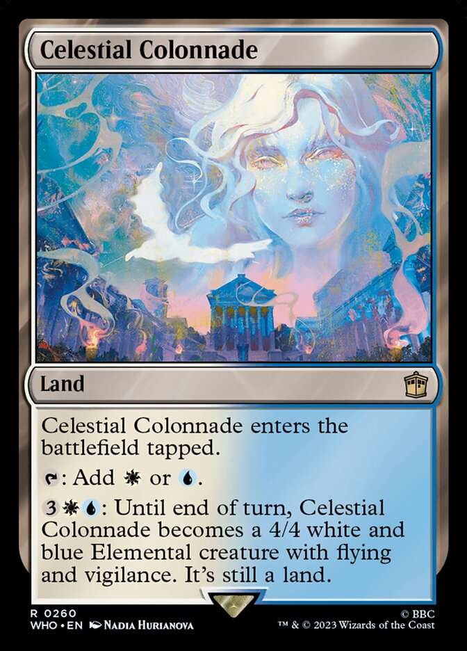 Celestial Colonnade 260 (Universes Beyond: Doctor Who)  - Foil | Good Games Adelaide SA