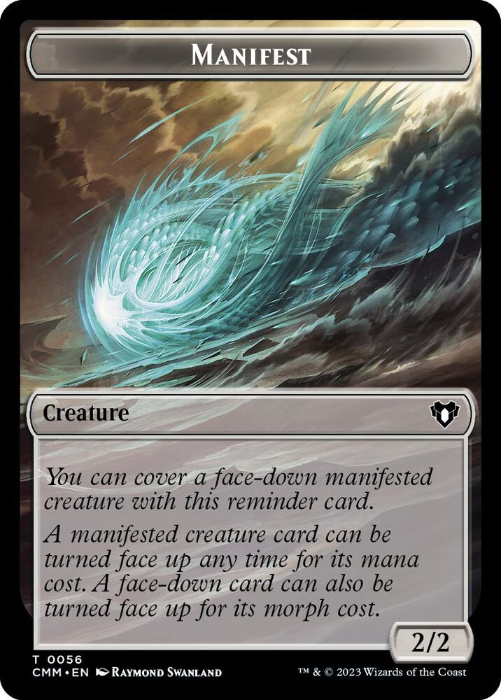 Manifest Phyrexian Germ Double Sided Token 56 // 16 (Commander Masters)  | Good Games Adelaide SA